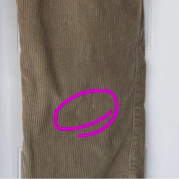 •Hollister• Women Corduroy High Rise Dad Pants - Size 11/30 - Picture 6 of 7